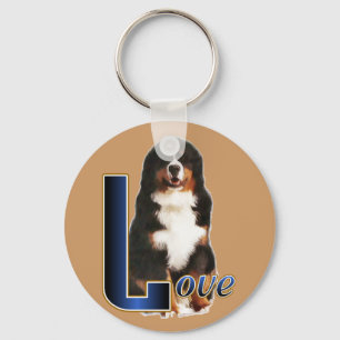 Bernese Mountain Dog Gifts Key Ring
