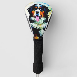Bernese Mountain Dog Golf Head Cover