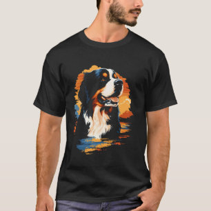 Bernese Mountain Dog Graphic T-Shirt