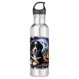 Bernese Mountain Dog Halloween 710 Ml Water Bottle