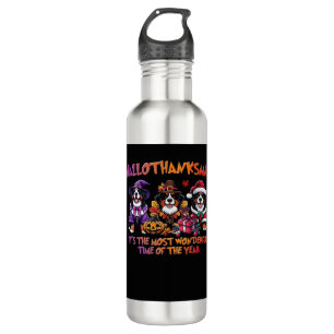 Bernese Mountain Dog Halloween Thanksgiving Christ 710 Ml Water Bottle