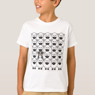 Bernese Mountain Dog in the Sheep T-Shirt