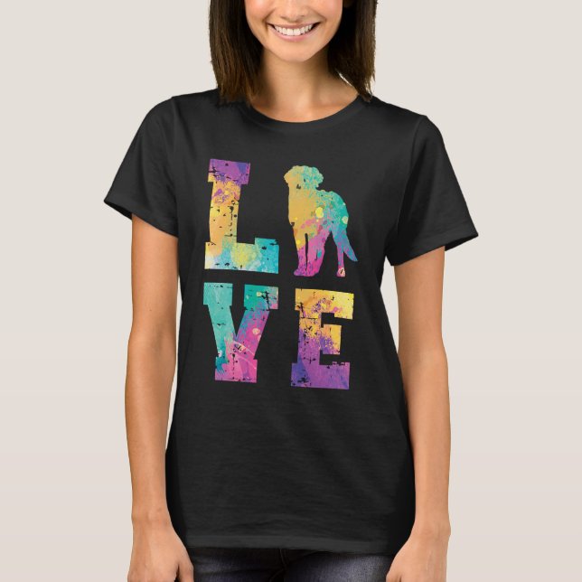 Bernese Mountain Dog Love T-Shirt (Front)