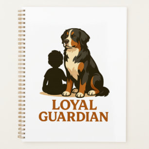 Bernese Mountain Dog Loyal Family Guardian Planner