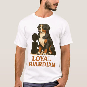 Bernese Mountain Dog Loyal Family Guardian T-Shirt
