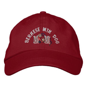 Bernese Mountain Dog MOM Embroidered Hat