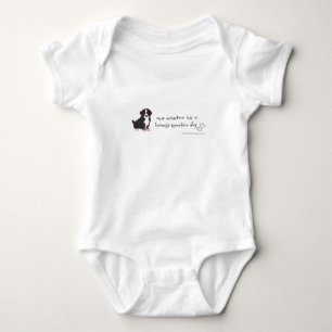 bernese mountain dog - more breeds baby bodysuit