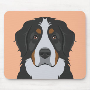 Bernese Mountain Dog Mouse Mat