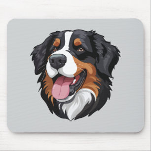 Bernese Mountain Dog Mouse Mat