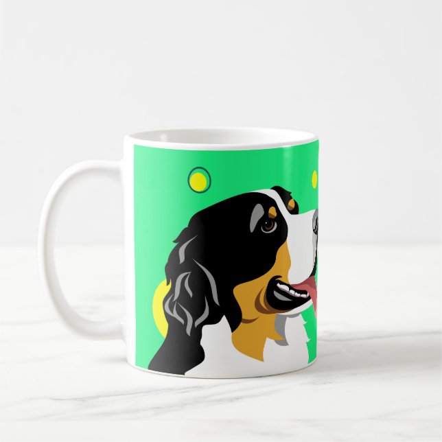 Bernese Mountain Dog Mugs (Left)