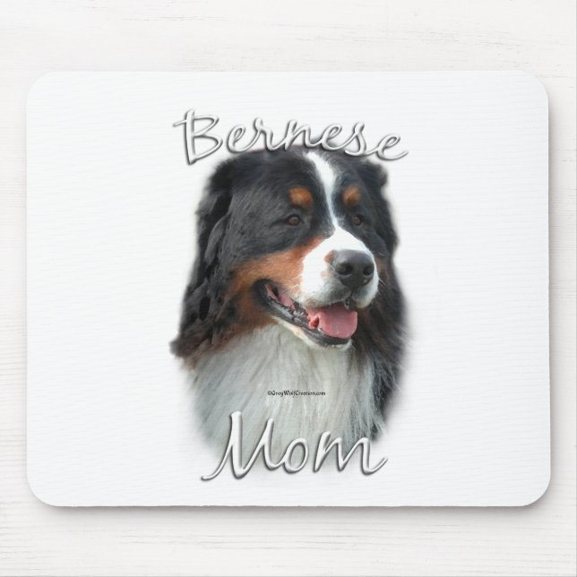 Bernese Mountain Dog Mum 2 Mouse Mat (Front)