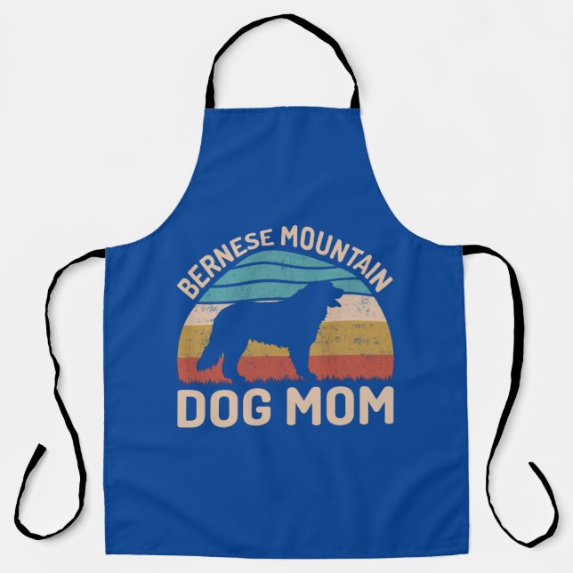 Bernese Mountain Dog Mum, Bernese Dog Mum Apron (Front)