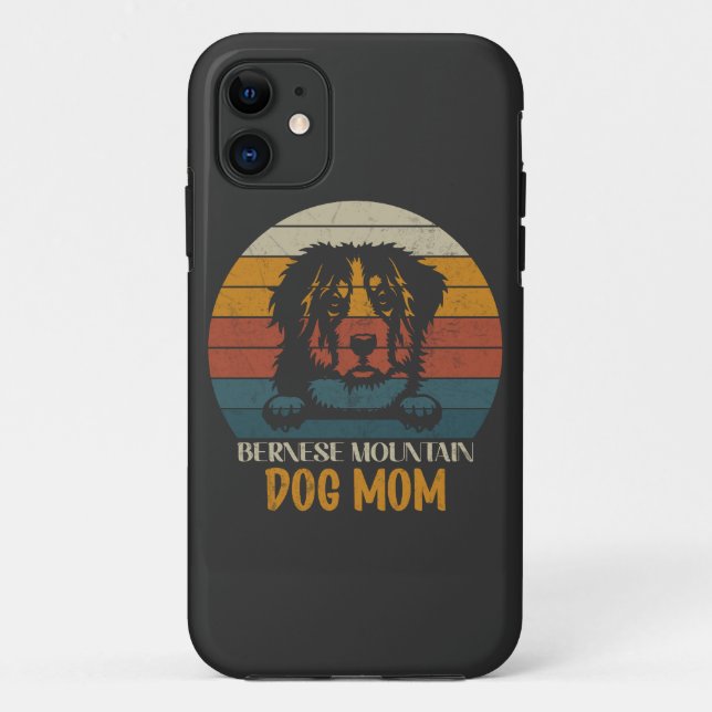 Bernese Mountain Dog Mum, Bernese dog mum Case-Mate iPhone Case (Back)