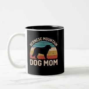 Bernese Mountain Dog Mum, Bernese Dog Mum Two-Tone Coffee Mug