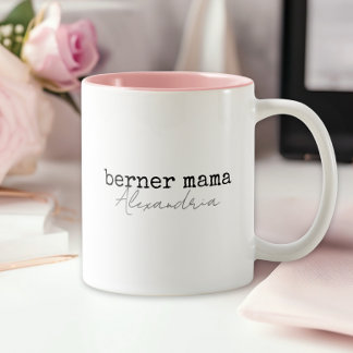 Bernese Mountain Dog Mum Two-Tone Coffee Mug