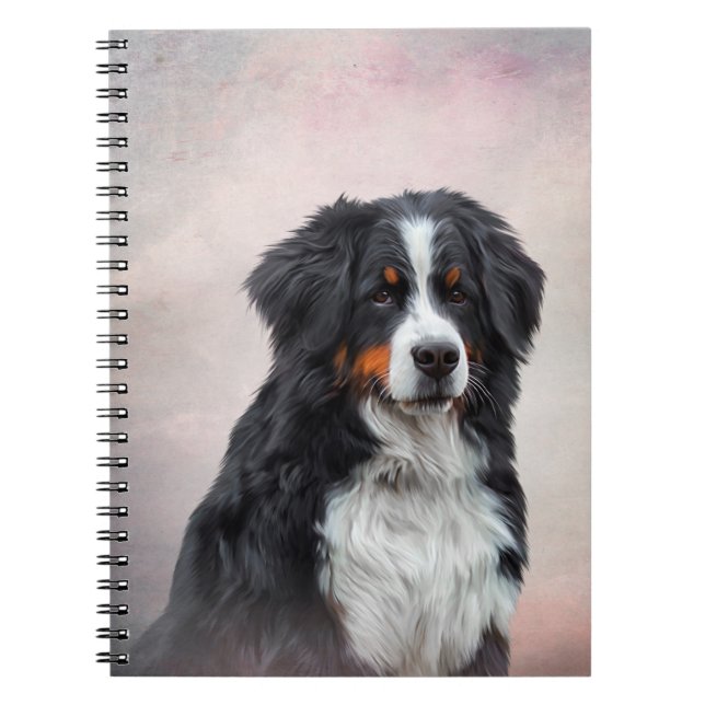 Bernese Mountain Dog Notebook (Front)