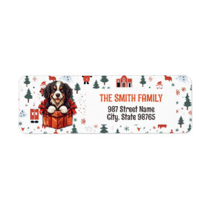 Bernese Mountain Dog Personalised Christmas