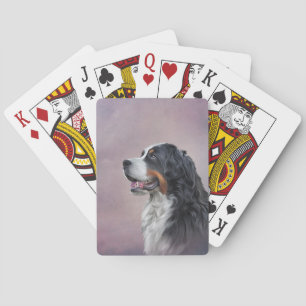 Bernese Mountain Dog Playing Cards