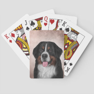 Bernese Mountain Dog Playing Cards