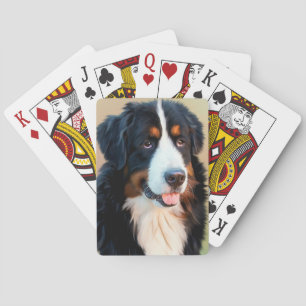 Bernese Mountain Dog Playing Cards