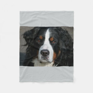 bernese mountain dog.png fleece blanket