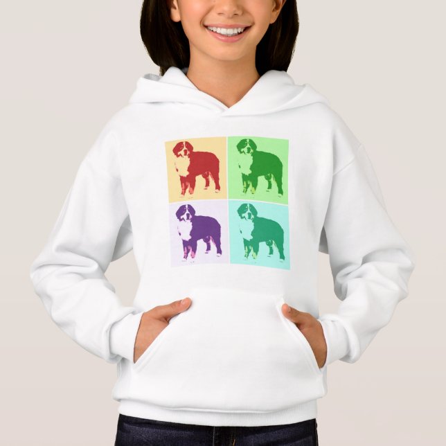 Bernese Mountain Dog Pop Art (Front)
