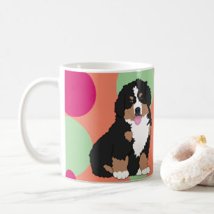 Bernese Mountain Dog Puppy Birthday  Coffee Mug