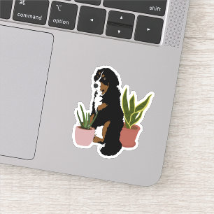 Bernese Mountain Dog Puppy Sticker
