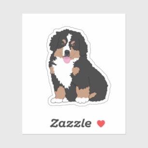 Bernese Mountain Dog Puppy Sticker