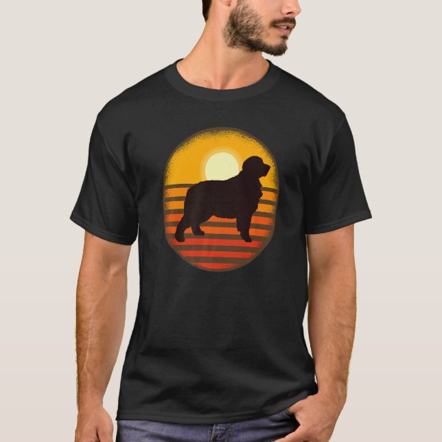 Bernese Mountain Dog Retro  10 T-Shirt (Front)