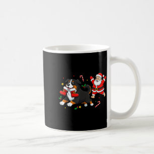 Bernese Mountain Dog Santa Claus Boots Christmas W Coffee Mug