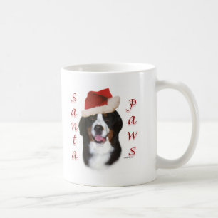 Bernese Mountain Dog Santa Paws Coffee Mug