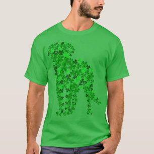 Bernese Mountain Dog Shamrock Leaf St Patrick Day  T-Shirt