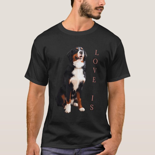 Bernese Mountain Dog Shirt Women Men Kids Dog Mum  (Front)