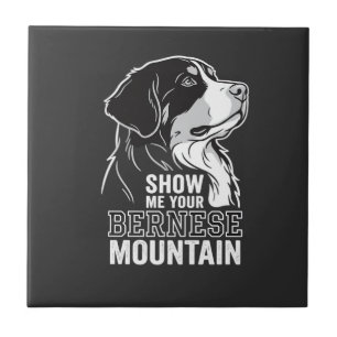 Bernese Mountain Dog Show Me Your Tile