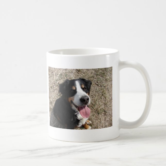 Bernese Mountain Dog Smile Coffee Mug (Right)