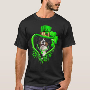 Bernese Mountain Dog St Patricks Day Lover Irish S T-Shirt