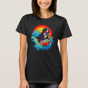 Bernese Mountain Dog Surf T-Shirt