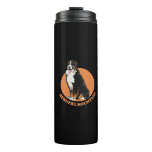 Bernese mountain dog thermal tumbler