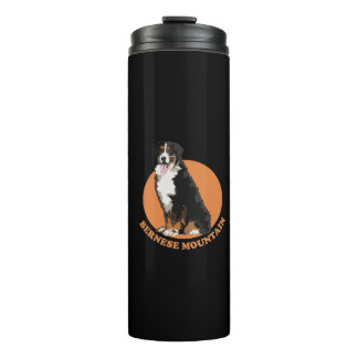 Bernese mountain dog thermal tumbler