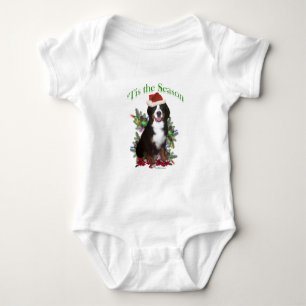 Bernese Mountain Dog ‘Tis Baby Bodysuit