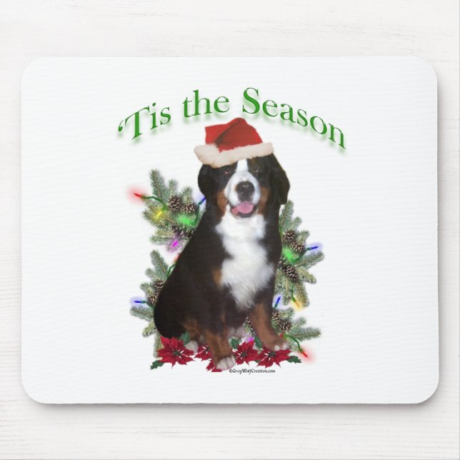 Bernese Mountain Dog ‘Tis Mouse Mat (Front)