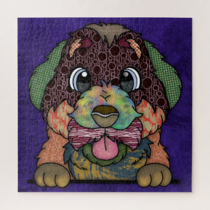 Bernese Mountain Dog ugly face Jigsaw Puzzle