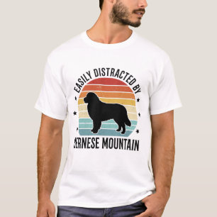 Bernese Mountain Dog Vintage Sunset T-Shirt