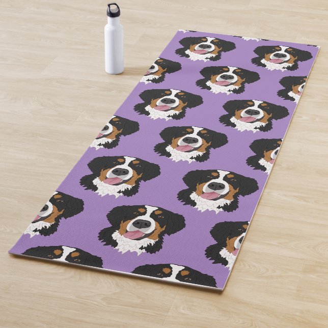 Bernese Mountain Dog Yoga Mat (In Situ)