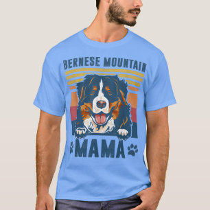 Bernese Mountain Mama Mother Retro Gifts Dog Mum T-Shirt