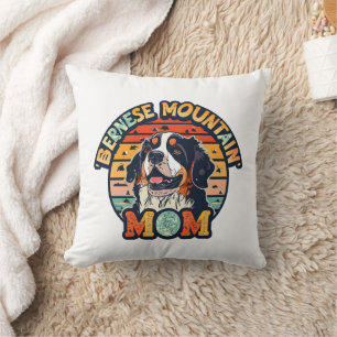 Bernese Mountain Mum: Where Love and Style Collide Cushion