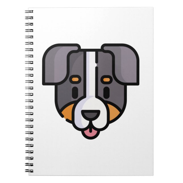 Bernese Mountain Notebook (Front)