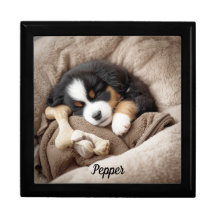 Bernese Mountain Personalised Jewellery Keepsake B