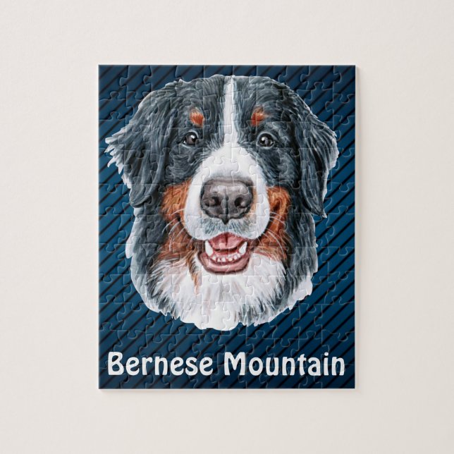 Bernese Mountain Puzzle (Vertical)